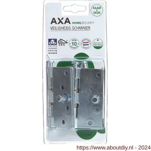 AXA veiligheidsscharnier set 3 stuks kogellager - A21600281 - afbeelding 2