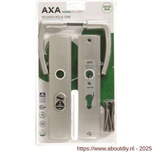 AXA Curve Plus veiligheidsbeslag kruk Blok PC 55 anti-kerntrek - A21601127 - afbeelding 2