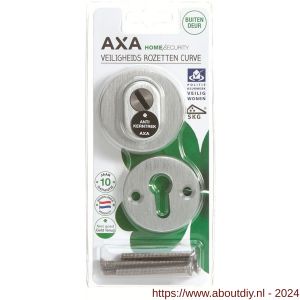 AXA Curve Plus veiligheidsrozetten rond anti-kerntrek - A21601254 - afbeelding 1