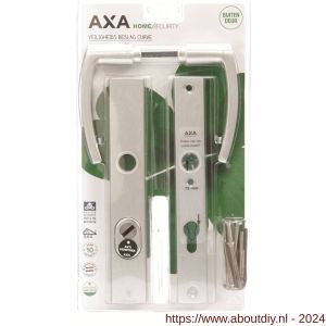 AXA Curve smal veiligheidsbeslag kruk PC 72 anti-kerntrek - A21601201 - afbeelding 1