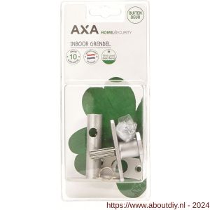 AXA inboorgrendel DM50 met sluitplaat afsluitbaar - A21600566 - afbeelding 2