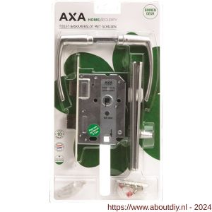 AXA set toilet-badkamerslot met schilden TL 63-8 - A21600395 - afbeelding 1