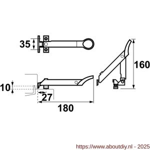 AXA Combi-raamuitzetter AXAflex - A21601004 - afbeelding 3