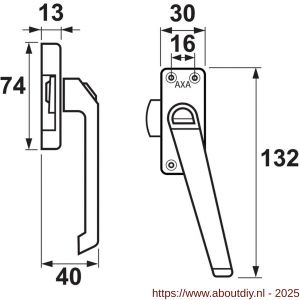 AXA raamsluiting - A21600860 - afbeelding 3