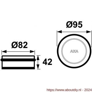 AXA deurstopper FS90 - A21600697 - afbeelding 2