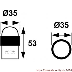 AXA deurstopper FS35T - A21600693 - afbeelding 2