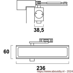 AXA deurdranger 7507 - A21600535 - afbeelding 2