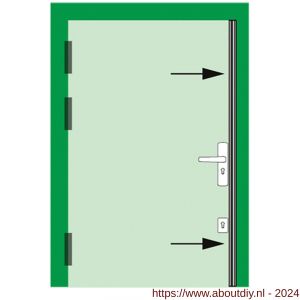 AXA deurbeveiligingsstrip M3-EX 0-4 - A21600582 - afbeelding 3