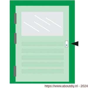 AXA deurkruk Blok - A21600645 - afbeelding 3