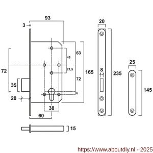 AXA project kastslot PC - A21600437 - afbeelding 2