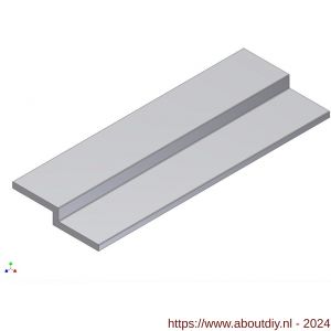 AluArt Z-profiel 16x6x16x2 mm L 3000 mm per 2 stuks aluminium brute - A20200969 - afbeelding 1