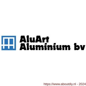 AluArt waterslagprofiel Roundline 5 graden 220/210 mm L 6000 mm aluminium brute - A20201133 - afbeelding 3