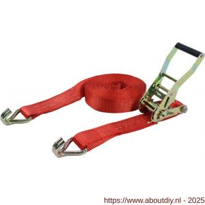 Berdal Loadlok sjorband 50 mm ratelgesp met haken 2500daN 9 m - A50200912 - afbeelding 1