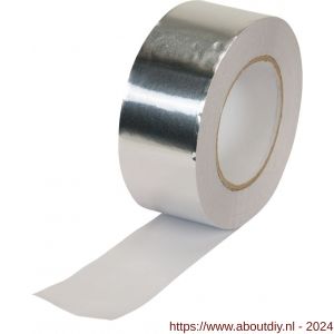 Pandser aluminium tape 0,05x50 m grijs - A50200969 - afbeelding 4