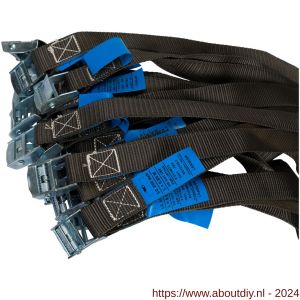 Konvox spanband 25 mm 804 0,25 T 0,8 m zwart - A50201276 - afbeelding 4