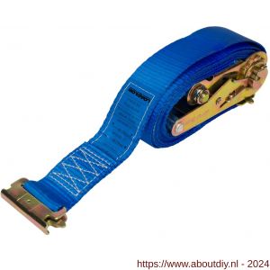 Konvox spanband 50 mm ratel 910 fitting 1826 6 m blauw voor combirail - A50201273 - afbeelding 2