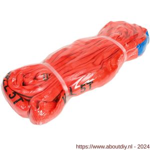 Konvox rondstrop rood 5 ton omtrek 6 m lengte 3 - A50201291 - afbeelding 2
