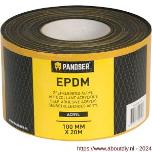 Pandser EPDM folie ZK-Acryl 100 mm x 20 m - A50201196 - afbeelding 1