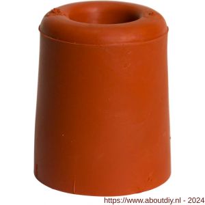 Gripline deurbuffer rubber 35 mm rood - A50200020 - afbeelding 1