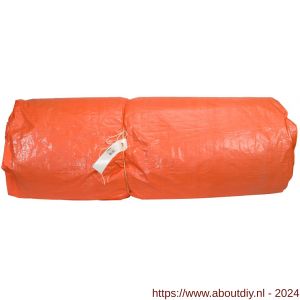 Foliefol isolatie dekkleed (bruto) 8x10 m oranje - A50200347 - afbeelding 1