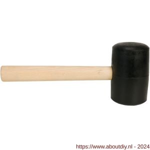 Gripline hamer rubber nummer 8 hard zwart - Y20500315 - afbeelding 1