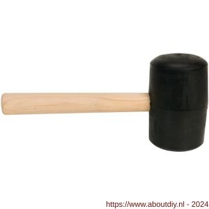 Gripline hamer rubber nummer 9 zacht zwart - A50200442 - afbeelding 1