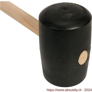 Gripline hamer rubber nummer 9 zacht zwart - A50200442 - afbeelding 4