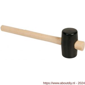 Gripline hamer rubber nummer 1 zacht zwart - A50200435 - afbeelding 3