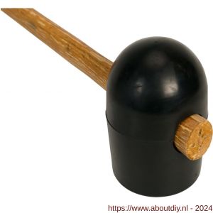 Gripline hamer rubber nummer 6 zacht zwart - A50200440 - afbeelding 4