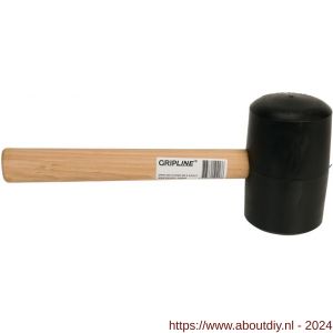 Gripline hamer rubber nummer 8 zacht zwart - Y20500318 - afbeelding 2