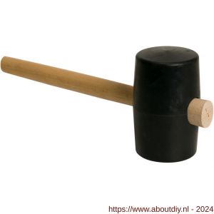 Gripline hamer rubber nummer 4 zacht zwart - Y20500316 - afbeelding 3