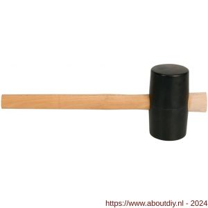 Gripline hamer rubber nummer 3 hard zwart - A50200445 - afbeelding 1