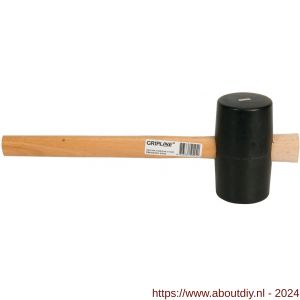 Gripline hamer rubber nummer 3 hard zwart - A50200445 - afbeelding 2