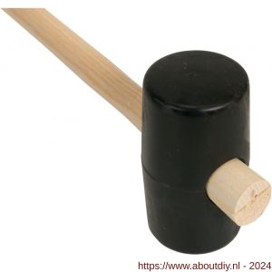 Gripline hamer rubber nummer 2 zacht zwart - A50200436 - afbeelding 4