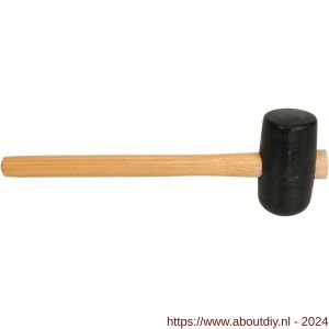 Gripline hamer rubber nummer 5 zacht zwart - A50200439 - afbeelding 1