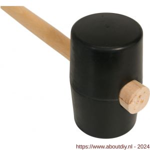 Gripline hamer rubber nummer 4 hard zwart - Y20500317 - afbeelding 4