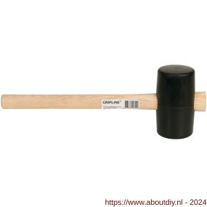 Gripline hamer rubber nummer 3 zacht zwart - Y20500320 - afbeelding 2
