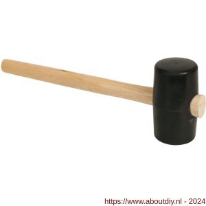 Gripline hamer rubber nummer 2 hard zwart - A50200444 - afbeelding 3
