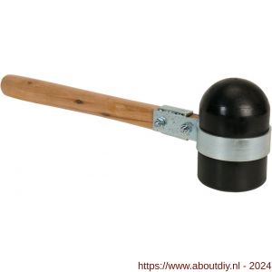 Gripline hamer rubber Rotterdams model zacht zwart - A50200456 - afbeelding 3