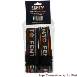 Fento kniebeschermer Original set clip elastieken zwart - A50201257 - afbeelding 2