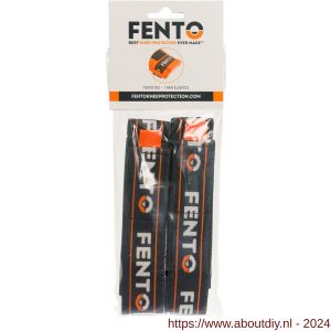 Fento kniebeschermer Home set elastieken zwart - A50201156 - afbeelding 2