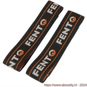 Fento kniebeschermer Home set elastieken zwart - A50201156 - afbeelding 3