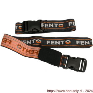 Fento kniebeschermer Home set elastieken met clip zwart - A50201157 - afbeelding 5
