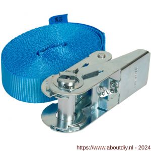 Konvox spanband 25 mm ratel 906 5 m blauw - A50200895 - afbeelding 1