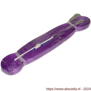 Konvox hijsband met lussen violet 1 ton 5 m - A50200927 - afbeelding 1