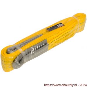 Konvox hijsband met lussen geel 3 ton 3 m - A50200938 - afbeelding 1