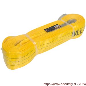 Konvox hijsband met lussen geel 3 ton 6 m - A50200941 - afbeelding 1