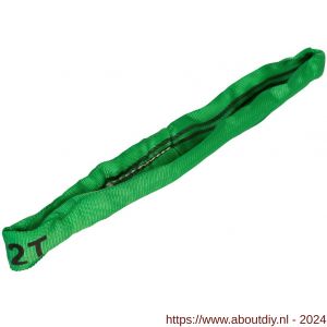 Konvox rondstrop groen 2 ton omtrek 1 m lengte 0.5 m - A50200948 - afbeelding 1