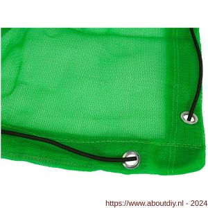 Konvox aanhangwagennet fijnmazig met elastiek 1,4x2,5 cm groen - A50200858 - afbeelding 5