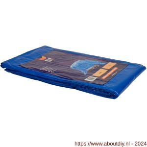 Konvox dekkleed Eco 100 g/m2 blauw 4x6 m - A50200735 - afbeelding 1